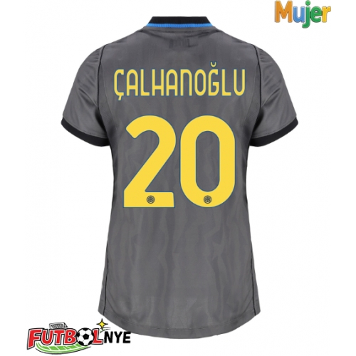 Camiseta Inter Milan Hakan Calhanoglu #20 Tercera Equipación para mujer 2026-27 manga corta